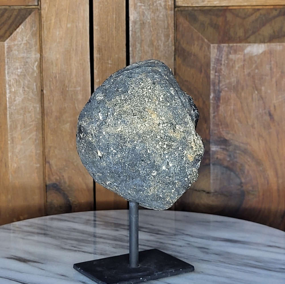 Agate Geode Slice on Stand - Picture 8 of 11